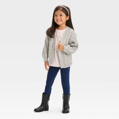 Toddler Girls' Cardigan - Cat & Jack™ 4 Toddler Girls' Cardigan - Cat & Jack™ - Image 2