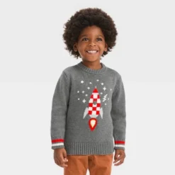 Toddler Boys' Sweater - Cat & Jack™ Heather Gray 7 Toddler Boys' Sweater - Cat & Jack™ Heather Gray -Kid Clothing GUEST 36fe5d71 c97f 43b5 87cd 42f3397fb53e