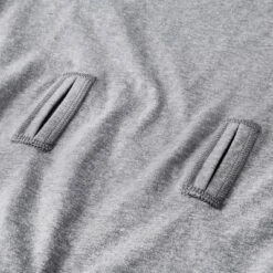 Kids' Adaptive 2pk Short Sleeve Undershirt With Abdominal Access - Cat & Jack™ Gray/White -Kid Clothing GUEST 373d4874 bdf6 4d6c 906d 4b7765852c1f