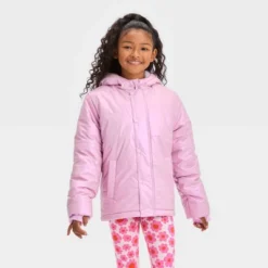Girls' Solid Puffer Jacket - Cat & Jack™ 7 Girls' Solid Puffer Jacket - Cat & Jack™ -Kid Clothing GUEST 389a88b6 e68c 43a5 b577 e51d4fb5088f