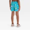 Toddler Boys' Postcard Print Dolphin Hem Swim Shorts - Cat & Jack™ Green 1 Toddler Boys' Postcard Print Dolphin Hem Swim Shorts - Cat & Jack™ Green -Kid Clothing GUEST 38d8a5f1 35d7 4f18 ac1c f750d7759e94