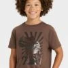 Boys' Short Sleeve Dinosaur Graphic T-Shirt - Cat & Jack™ Brown 1 Boys' Short Sleeve Dinosaur Graphic T-Shirt - Cat & Jack™ Brown -Kid Clothing GUEST 3a5b4249 3255 4f35 951f e91d6bed24f1