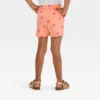 Toddler Orange Daisy Knit Shorts - Cat & Jack™ Peach Orange -Kid Clothing GUEST 3b71cd93 dea1 406d a87c ec19d50f4d2d