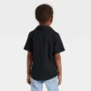 Toddler Boys' Short Sleeve Halloween Button-Down Shirt - Cat & Jack™ Black 1 Toddler Boys' Short Sleeve Halloween Button-Down Shirt - Cat & Jack™ Black -Kid Clothing GUEST 3bd71921 0876 450a b890 43e0003eb8c4