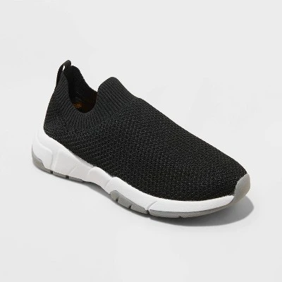 Boys' Kylo Slip-On Sneakers - Cat & Jack™ Black 6 Boys' Kylo Slip-On Sneakers - Cat & Jack™ Black - Image 4