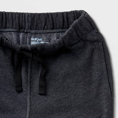 Kids' Adaptive Halloween Fleece Jogger Pants - Cat & Jack™ Black 4 Kids' Adaptive Halloween Fleece Jogger Pants - Cat & Jack™ Black - Image 2