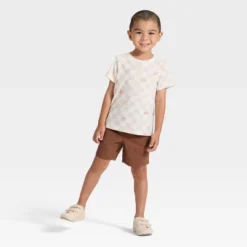 Toddler Boys' Pull-On Woven Shorts - Cat & Jack™ Brown 6 Toddler Boys' Pull-On Woven Shorts - Cat & Jack™ Brown -Kid Clothing GUEST 3fb0450f a556 423f be61 5b75a3055c74