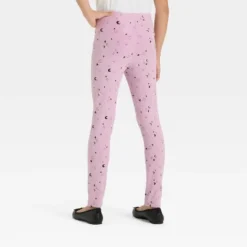 Girls' Halloween Leggings - Cat & Jack™ Purple