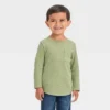 Toddler Boys' 2pk Long Sleeve T-Shirt - Cat & Jack™ Charcoal Gray/Olive Green -Kid Clothing GUEST 411d4802 fb51 4c9a 9429 d5a1810dd6a4