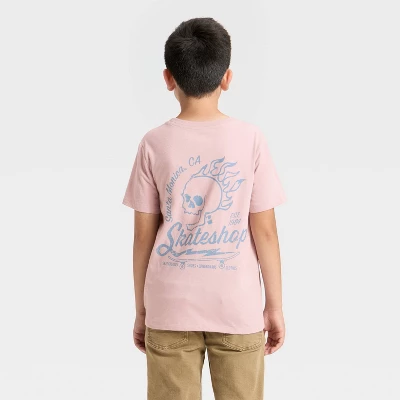Boys' Short Sleeve Graphic T-Shirt - Cat & Jack™ Pink 4 Boys' Short Sleeve Graphic T-Shirt - Cat & Jack™ Pink - Image 2