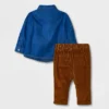 Baby Boys' Denim Top & Bottom Set - Cat & Jack™ -Kid Clothing GUEST 41aa0c17 2747 40b9 8795 8d9c0c4ceca8