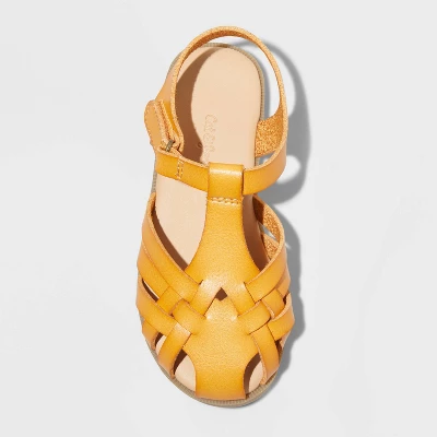 Toddler Girls' Ella Ankle Strap Sandals - Cat & Jack™ 4 Toddler Girls' Ella Ankle Strap Sandals - Cat & Jack™ - Image 2