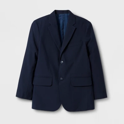 Boys' Suit Jacket - Cat & Jack Navy 4 Boys' Suit Jacket - Cat & Jack Navy - Image 2