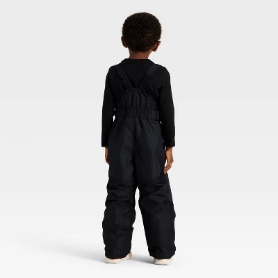 Toddler Solid Snow Bib - Cat & Jack™ Black 3 Toddler Solid Snow Bib - Cat & Jack™ Black