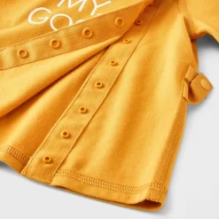 Baby Side Snap Adaptive Long Sleeve T-Shirt - Cat & Jack™ Yellow 8 Baby Side Snap Adaptive Long Sleeve T-Shirt - Cat & Jack™ Yellow -Kid Clothing GUEST 4734516c 6405 4bbe 95d0 83e64b2b7404