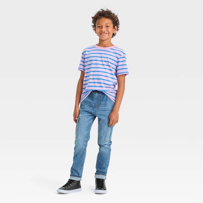 Boys' Super Stretch Relaxed Tapered Pull-On Cargo Pants - Cat & Jack™ 4 Boys' Super Stretch Relaxed Tapered Pull-On Cargo Pants - Cat & Jack™ - Image 2