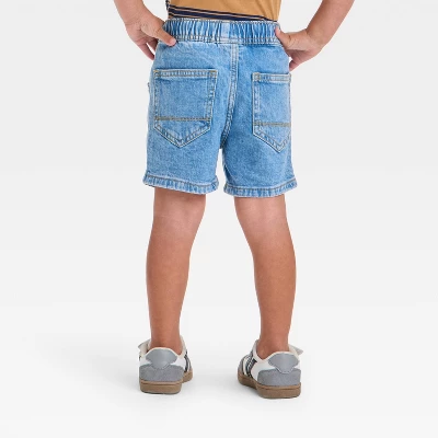 Toddler Boys' Pull-On Denim Shorts - Cat & Jack™ 3 Toddler Boys' Pull-On Denim Shorts - Cat & Jack™