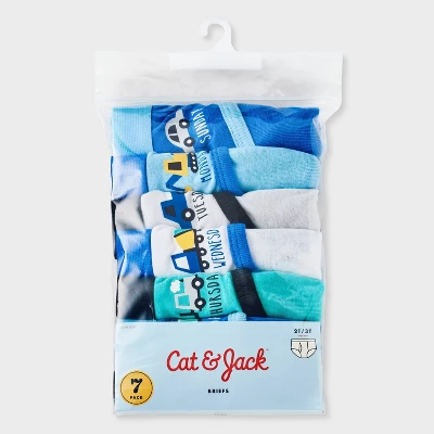 Toddler Boys' 7pk Briefs - Cat & Jack™ 3 Toddler Boys' 7pk Briefs - Cat & Jack™