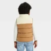 Toddler Boys' Dressy Faux Shearling Puffer Vest - Cat & Jack™ Brown 1 Toddler Boys' Dressy Faux Shearling Puffer Vest - Cat & Jack™ Brown -Kid Clothing GUEST 49eeea8f e655 46fb 80e4 b1687c962e99