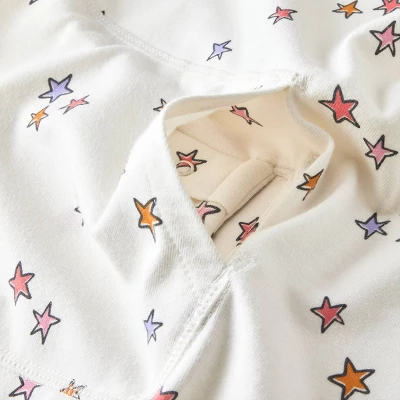 Girls' 2pk Adaptive Short Sleeve Holiday Dress - Cat & Jack™ Off-White 5 Girls' 2pk Adaptive Short Sleeve Holiday Dress - Cat & Jack™ Off-White - Image 3