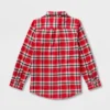 Boys' Adaptive Woven Plaid Button-Down Shirt - Cat & Jack - Red 1 Boys' Adaptive Woven Plaid Button-Down Shirt - Cat & Jack - Red -Kid Clothing GUEST 4b76e6b9 479b 4c63 afa6 1166227ccb2d