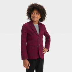 Boys' Plaid Blazer - Cat & Jack™ Red 7 Boys' Plaid Blazer - Cat & Jack™ Red -Kid Clothing GUEST 4dc4c3da f7bb 4697 a4b0 607d0f082a89