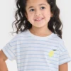Toddler Girls' Lemon Striped Graphic T-Shirt - Cat & Jack™ Light Blue 1 Toddler Girls' Lemon Striped Graphic T-Shirt - Cat & Jack™ Light Blue -Kid Clothing GUEST 4f00c9a2 3422 49c5 a597 9a0aa7382801