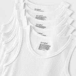 Boys' 5pk Tank Tops - Cat & Jack™ White -Kid Clothing GUEST 4f24e67c 89c7 4dfb b7cd 819ed39f4f98