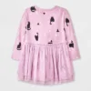Baby Girls' Halloween Cat Witch Long Sleeve Tulle Dress - Cat & Jack™ Purple 2 Baby Girls' Halloween Cat Witch Long Sleeve Tulle Dress - Cat & Jack™ Purple -Kid Clothing GUEST 4f7ea28b 0d9f 488e 84ce 509fec486c18