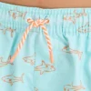 Boys' Sharks Printed Swim Shorts - Cat & Jack™ Blue -Kid Clothing GUEST 4f8dafdd ef95 4a12 b78d 6f0a46ddf4af