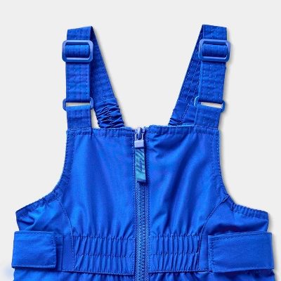 Toddler Solid Snow Bib - Cat & Jack™ Royal Blue 4 Toddler Solid Snow Bib - Cat & Jack™ Royal Blue - Image 2