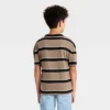 Boys' Short Sleeve Striped Oversized T-Shirt - Cat & Jack™ 1 Boys' Short Sleeve Striped Oversized T-Shirt - Cat & Jack™ -Kid Clothing GUEST 510cbefd 271a 44c1 bd8d 47d16ceec437