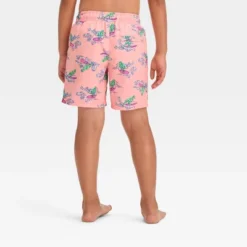 Boys' Surf Dinosaur Printed Swim Shorts - Cat & Jack™ Orange -Kid Clothing GUEST 5250f496 191d 4ee4 be95 f649a6a4ad51