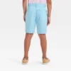 Boys' Regular Fit Flat Front 'At The Knee' Chino Shorts - Cat & Jack™ -Kid Clothing GUEST 5256bdb2 915e 4455 960b d17ce9951af1
