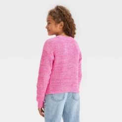 Girls' Pullover Sweater - Cat & Jack™