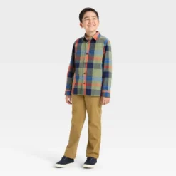 Boys' Long Sleeve Button-Down Shirt - Cat & Jack™ 5 Boys' Long Sleeve Button-Down Shirt - Cat & Jack™ -Kid Clothing GUEST 549f4924 db0e 4236 9097 df5d0a94ed25