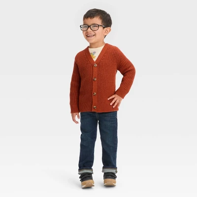 Toddler Boys' Cardigan Sweater - Cat & Jack™ 4 Toddler Boys' Cardigan Sweater - Cat & Jack™ - Image 2