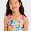 Girls' 'Shore Garden' Floral Printed Midkini Set - Cat & Jack™ Pink 2 Girls' 'Shore Garden' Floral Printed Midkini Set - Cat & Jack™ Pink -Kid Clothing GUEST 54c34335 6bdb 44e3 abbd 0b43fd85158a