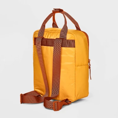 Toddler Girls' 11" Quilted Scenic Backpack - Cat & Jack™ Yellow 3 Toddler Girls' 11" Quilted Scenic Backpack - Cat & Jack™ Yellow