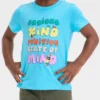 Toddler Boys' Short Sleeve State Of Mind Graphic T-Shirt - Cat & Jack™ Turquoise Blue