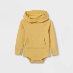 Toddler Girls' Adaptive Hooded Adjustable Long Sleeve Bodysuit - Cat & Jack™ Light Mustard Yellow 7 Toddler Girls' Adaptive Hooded Adjustable Long Sleeve Bodysuit - Cat & Jack™ Light Mustard Yellow -Kid Clothing GUEST 56260ec0 227d 42ea 8bc2 abc30bb7992a