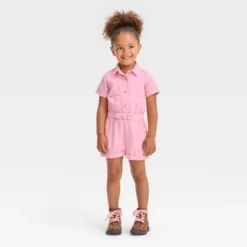 Toddler Girls' Utility Romper - Cat & Jack™ 9 Toddler Girls' Utility Romper - Cat & Jack™ -Kid Clothing GUEST 57947350 900d 46a1 b703 d85f5cca59ea