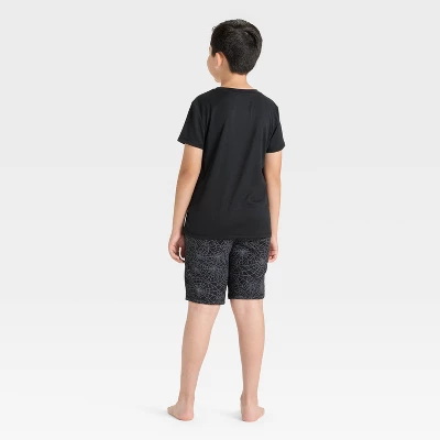 Boys' 2pc Halloween Short Sleeve Pajama Set - Cat & Jack™ 3 Boys' 2pc Halloween Short Sleeve Pajama Set - Cat & Jack™