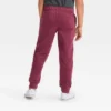 Boys' Fleece Jogger Pants - Cat & Jack™ Burgundy L -Kid Clothing GUEST 5b84c38a 4ead 4a5a 834f 311a0ab773cd 2