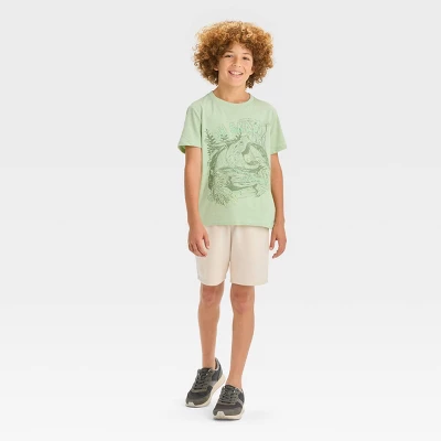 Boys' Pull-On 'At The Knee' Knit Shorts Cat & Jack™ 4 Boys' Pull-On 'At The Knee' Knit Shorts Cat & Jack™ - Image 2