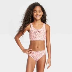 Girls' Floral Print Bikini Set - Cat & Jack™ -Kid Clothing GUEST 5d2f40fb f9d3 473a ac68 805b9fe3e816