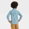 Toddler Boys' Long Sleeve 'Button-Up' Shirt - Cat & Jack™ Dark Green -Kid Clothing GUEST 5d3ffb1a 492e 40a2 a114 fe089475936f