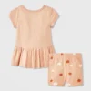 Baby Girls' 2pc Smiling Pumpkin Peplum T-Shirt And Bike Shorts Set - Cat & Jack™ Peach Orange 2 Baby Girls' 2pc Smiling Pumpkin Peplum T-Shirt And Bike Shorts Set - Cat & Jack™ Peach Orange -Kid Clothing GUEST 5e2687dd 0c65 4f7d bcc1 32b1068b32d1