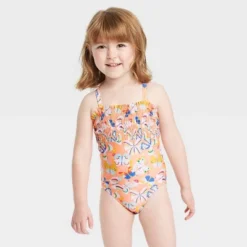Toddler Girls' Butterfly One Piece Swimsuit - Cat & Jack™ Orange 7 Toddler Girls' Butterfly One Piece Swimsuit - Cat & Jack™ Orange -Kid Clothing GUEST 5e2ff828 124c 429d 837b 051cfff8bc7c