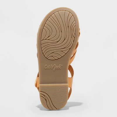Toddler Girls' Ella Ankle Strap Sandals - Cat & Jack™ 5 Toddler Girls' Ella Ankle Strap Sandals - Cat & Jack™ - Image 3